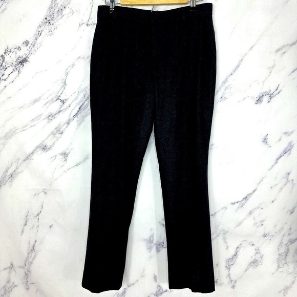 Ralph Lauren | Black Wool/Cashmere Blend Dress Pants | 10 - Picture 2 of 13